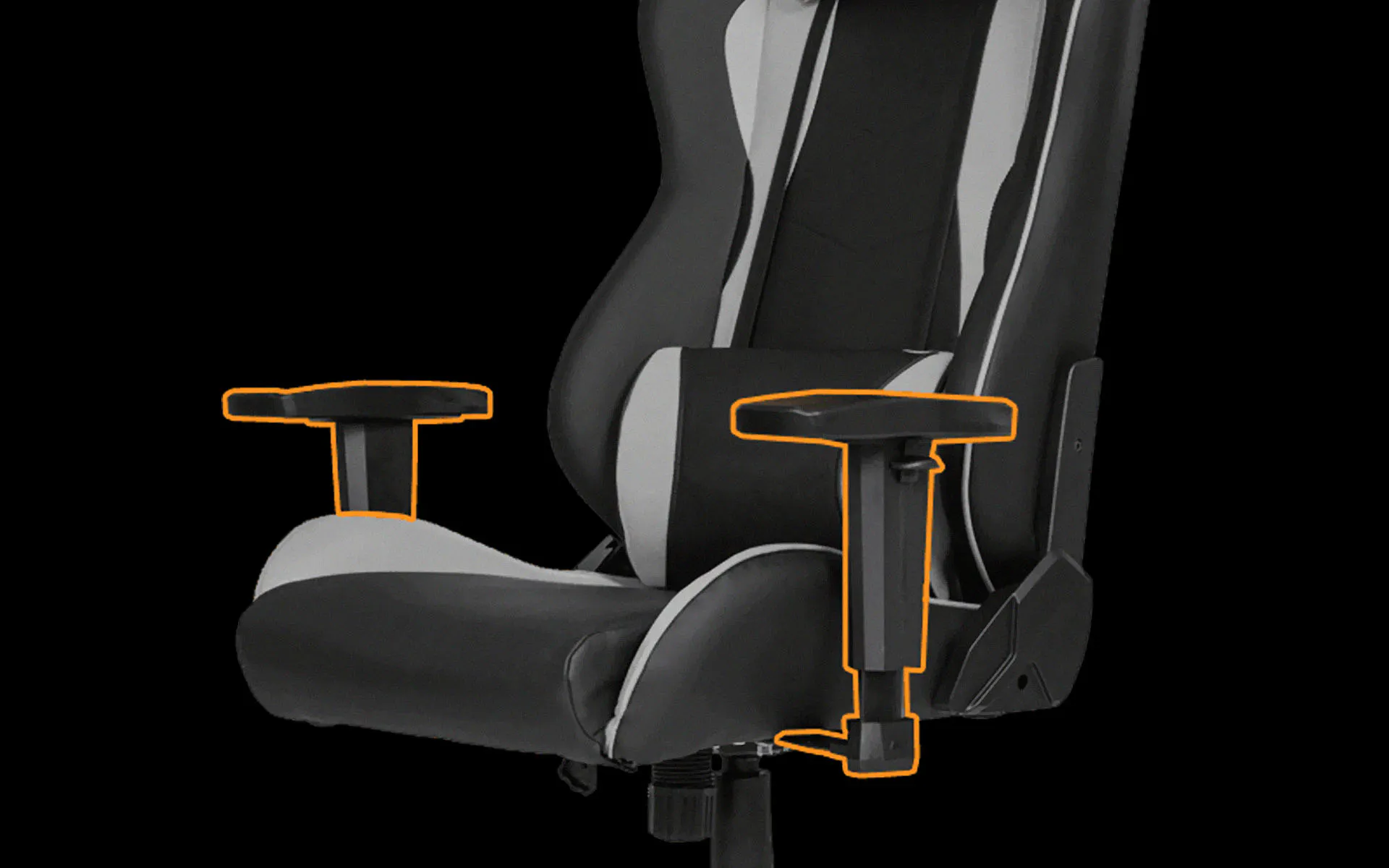 Gaming Stuhl Armlehnen sollten flexibel sein