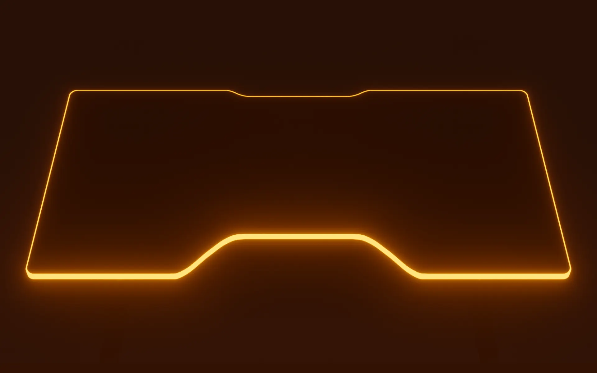 LeetDesk AURA Pre-Order LED orange