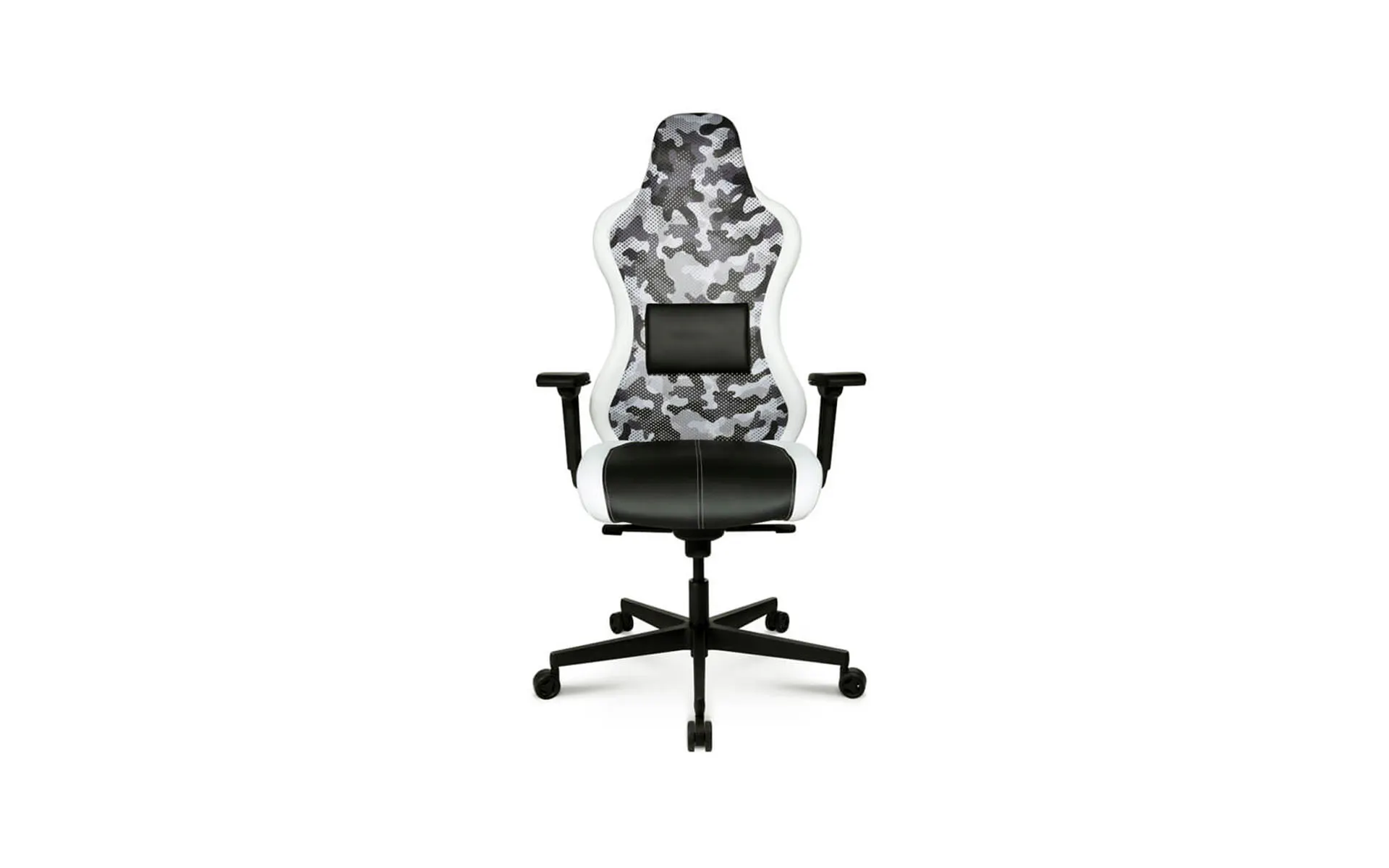 Schlanker Gamer Stuhl in Camouflage Design