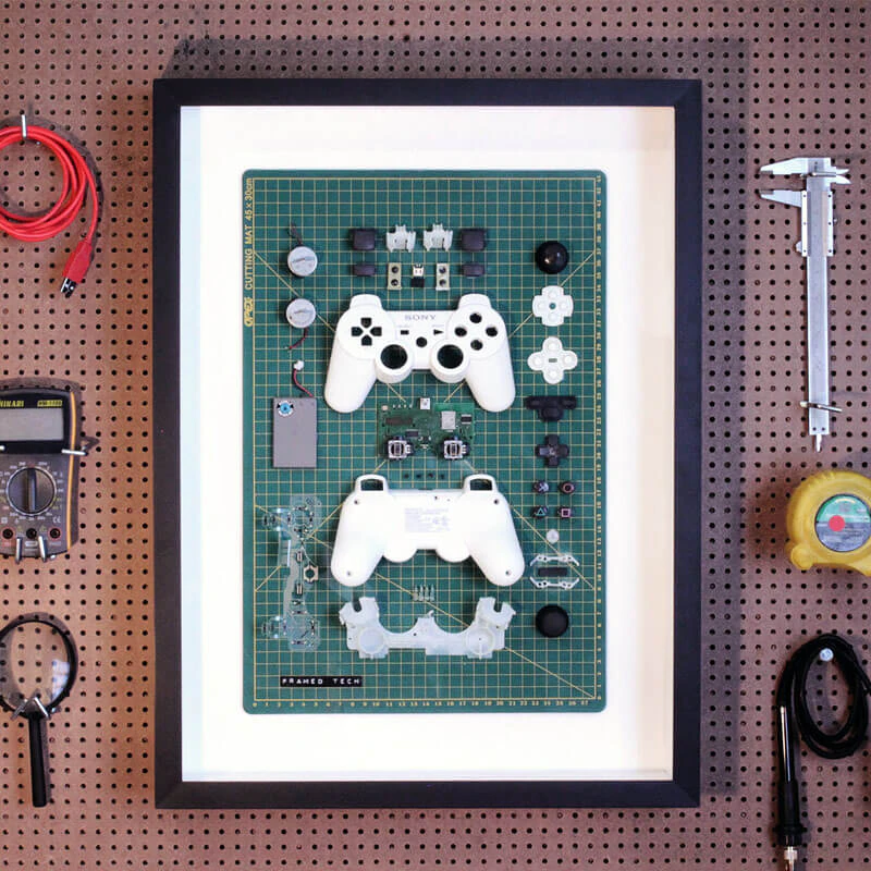Controller-Kunst für die Wand | Credit: pinterest.com