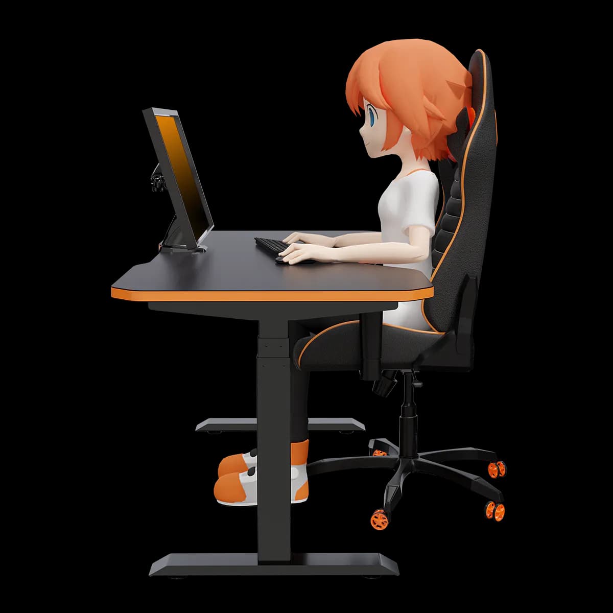 Richtig sitzen am PC beim Zocken und Arbeiten - Teaser Image