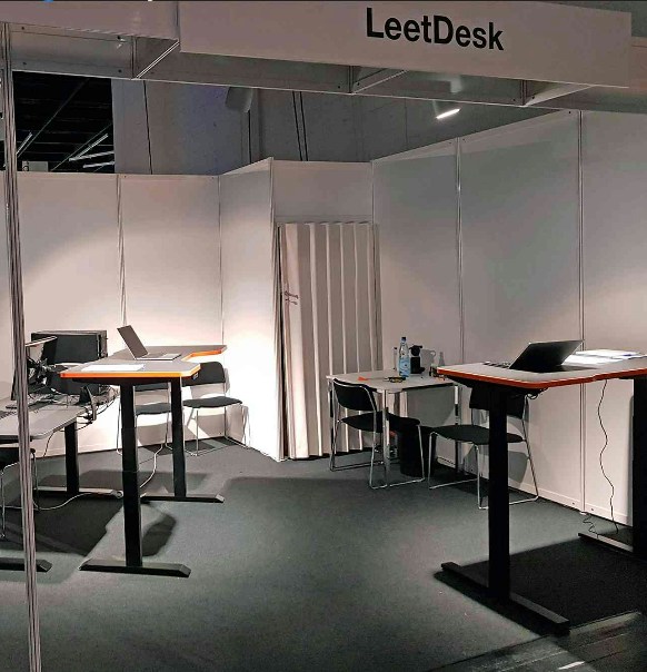 LeetDesk Gamescomstand 2018