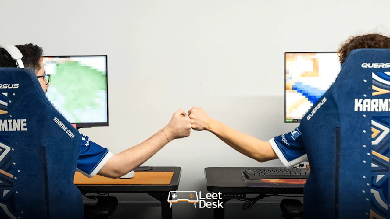 LeetDesk is now the official gaming desk partner of Karmine Corp.