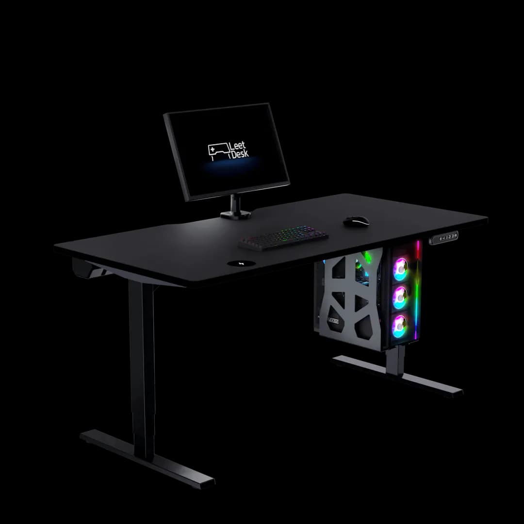 leetdesk computer desk standing pc desk