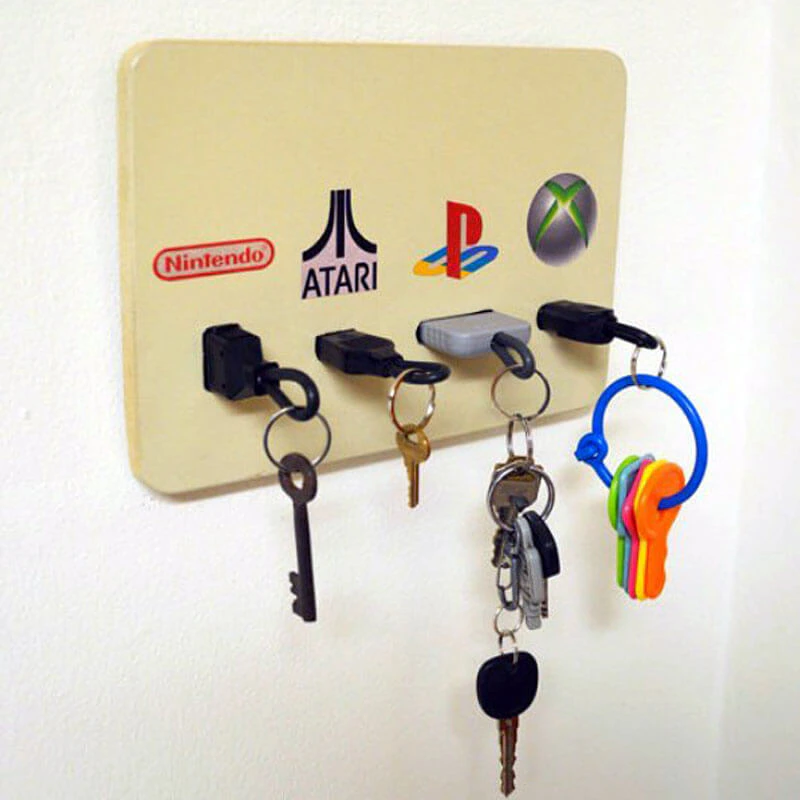 Eine alternative zum klassischen Schlüsselkästchen | Credit: pinterest.com