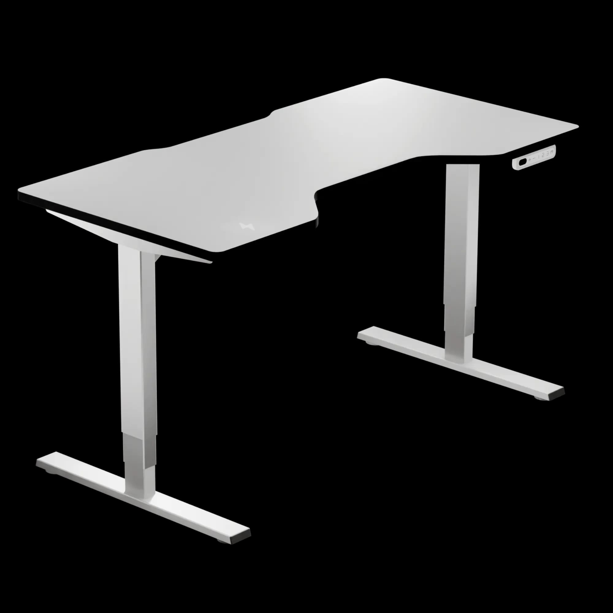 LeetDesk Light Version weiß schwarz